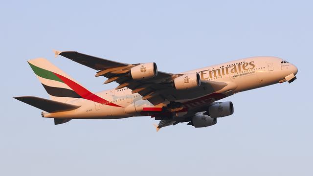 A6-EUS:Airbus A380-800:Emirates Airline